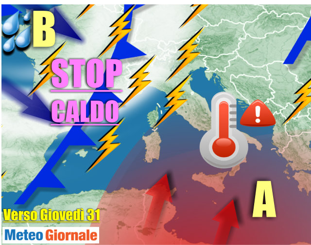 Meteo, l'estate sta finendo: più temporali e calo delle temperature