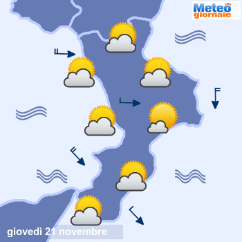 previsioni meteo calabria