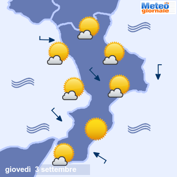 previsioni meteo calabria
