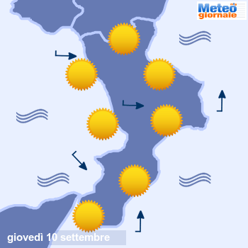 previsioni meteo calabria