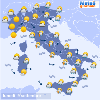 previsioni meteo italia