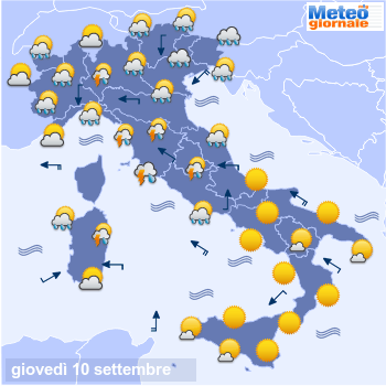 previsioni meteo italia