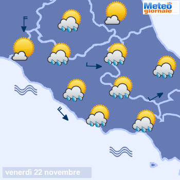 previsioni meteo lazio