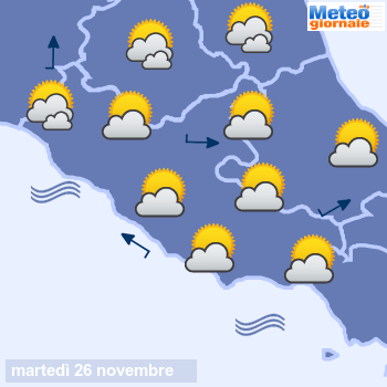 previsioni meteo lazio