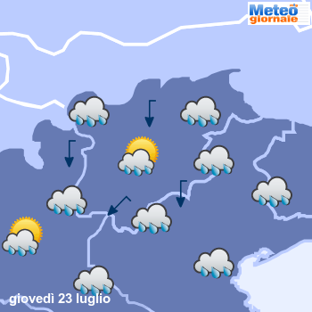 previsioni meteo trentino-alto-adige