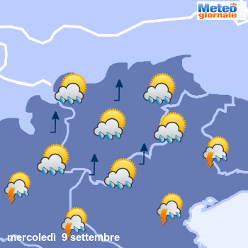 previsioni meteo trentino-alto-adige