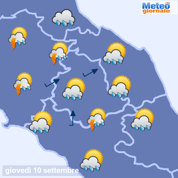 previsioni meteo umbria