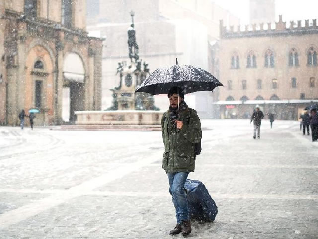 Maltempo non demorde: picchia ancora con piogge e neve Maltempo non demorde: picchia ancora con piogge e neve