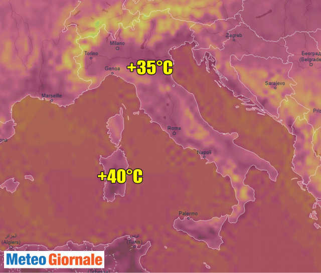 Caldo: bollino rosso in molte città italiane Caldo: bollino rosso in molte città italiane