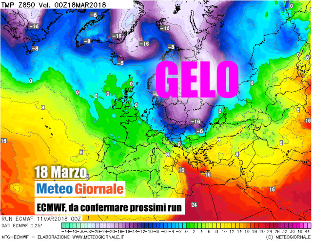 Maltempo, nuova ondata di freddo: è in arrivo il