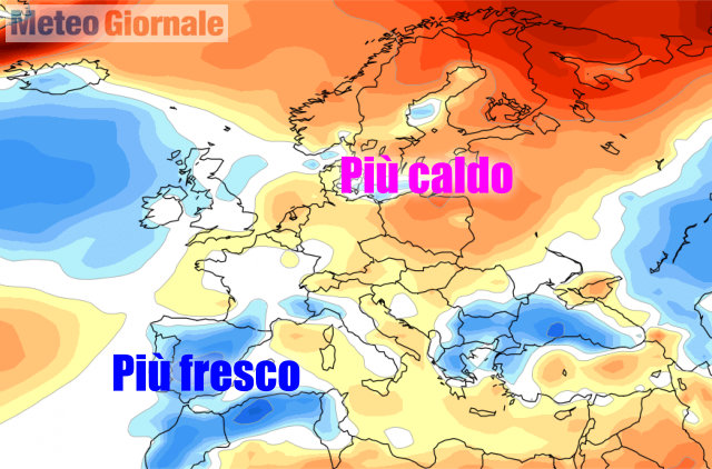 Maltempo: allerta gialla da nord a sud per arrivo temporali