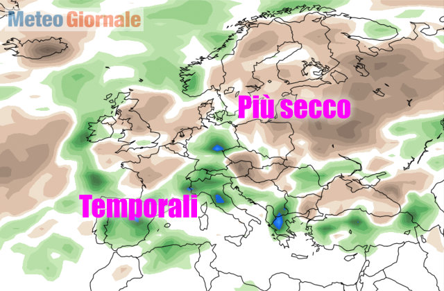 Maltempo perturbazione dall'Atlantico per Umbria è allerta gialla e freddo Maltempo perturbazione dall'Atlantico per Umbria è allerta gialla e freddo