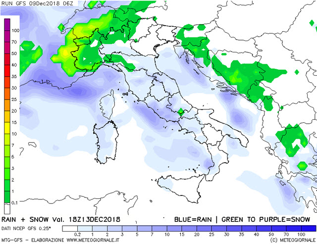 Meteo Brescia: neve in pianura tra 13 e 14 dicembre 2018 Meteo Brescia: neve in pianura tra 13 e 14 dicembre 2018