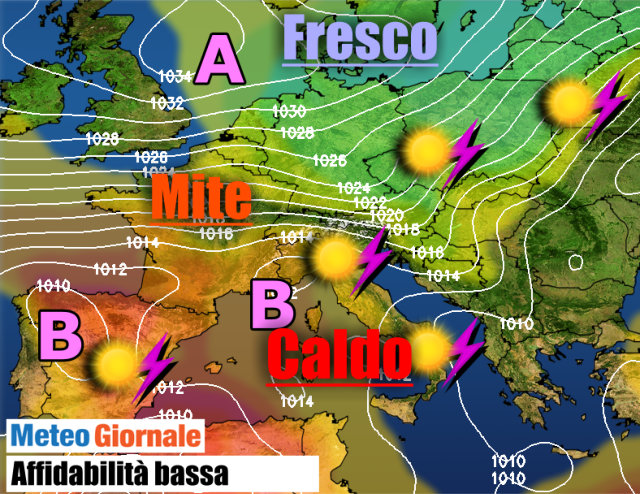 Regione Lazio: allerta meteo, codice giallo su Roma