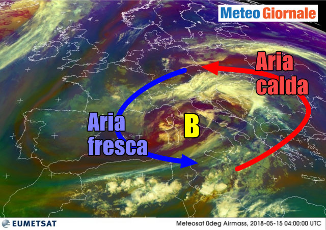 Maltempo: allerta gialla da nord a sud per arrivo temporali Maltempo: allerta gialla da nord a sud per arrivo temporali