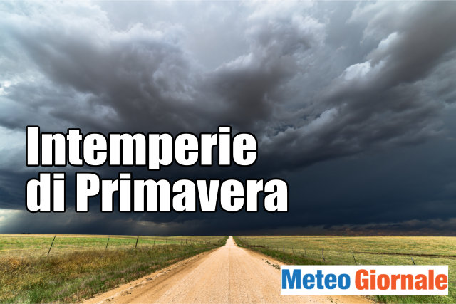 Piogge e temporali fino a mercoledì poi sole e bel tempo. Il meteo della settimana