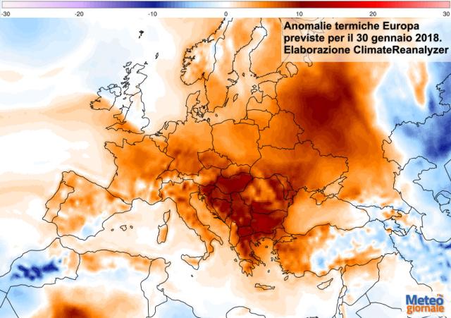 Meteo: nei giorni della merla il clima sarà mite Meteo: nei giorni della merla il clima sarà mite